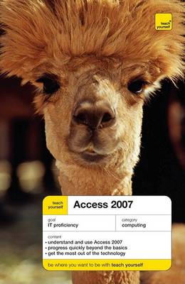 Book cover for Teach Yourself Access 2007 (McGraw-Hill Edition)