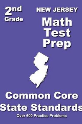 Cover of New Jersery 2nd Grade Math Test Prep