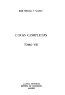 Book cover for Obras Completas 8