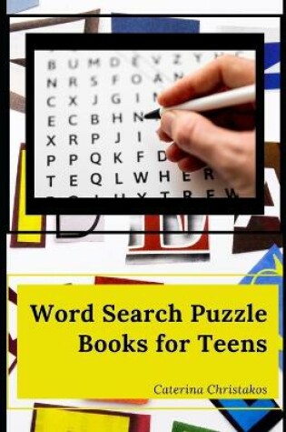 Cover of Word Search Puzzle Book for Teens