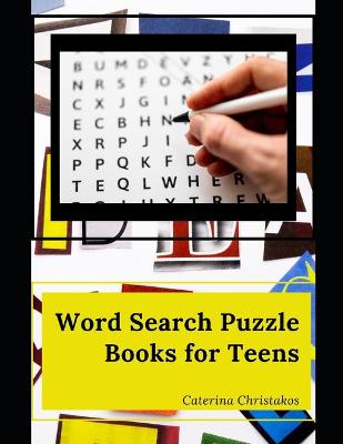 Cover of Word Search Puzzle Book for Teens