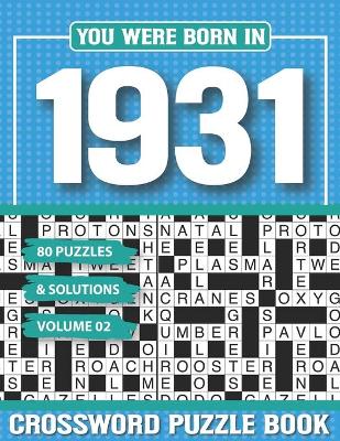 Cover of You Were Born In 1931 Crossword Puzzle Book