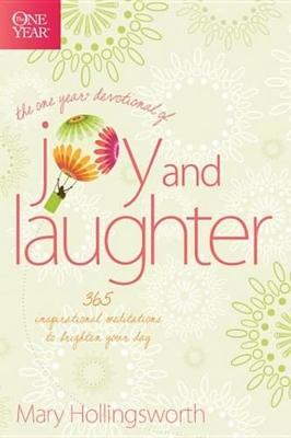 Book cover for The One Year Devotional of Joy and Laughter