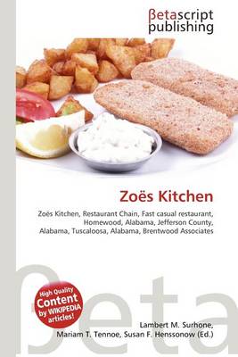 Cover of Zoes Kitchen