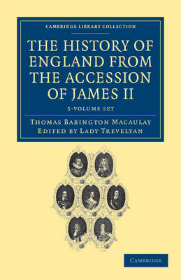 Book cover for The History of England from the Accession of James II 5 Volume Set