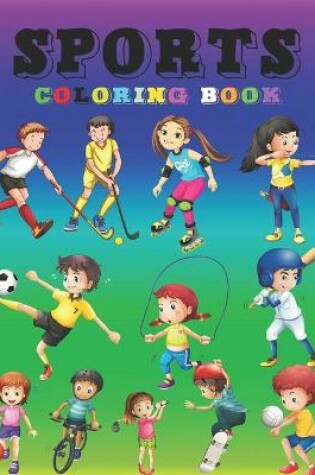 Cover of Sports Coloring Book