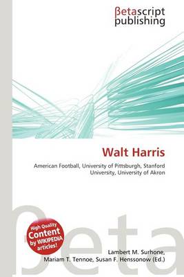 Book cover for Walt Harris