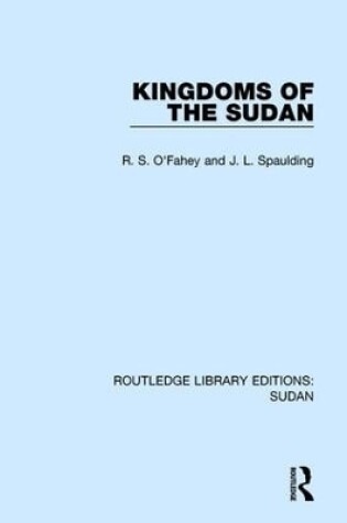 Cover of Kingdoms of the Sudan