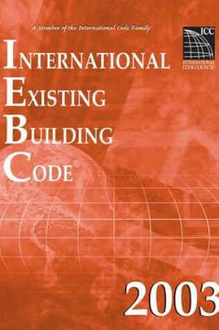 Cover of 2003 Intl Existing Bldg Code