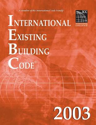 Book cover for 2003 Intl Existing Bldg Code