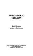 Book cover for Purgatorio
