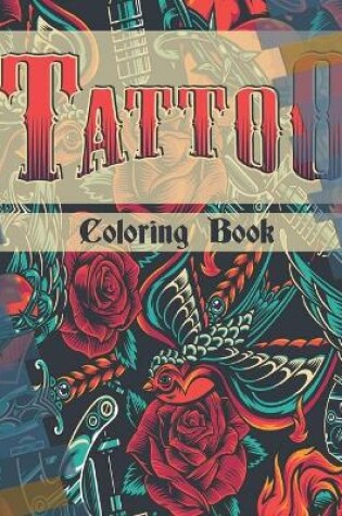 Cover of Tattoo Coloring Book