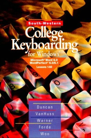 Cover of South-Western College Keyboarding