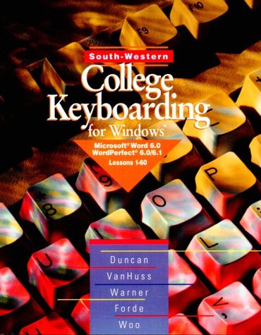 Book cover for South-Western College Keyboarding