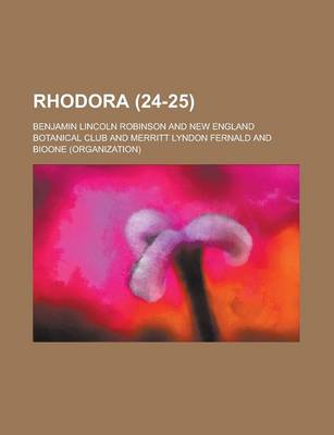 Book cover for Rhodora (24-25)