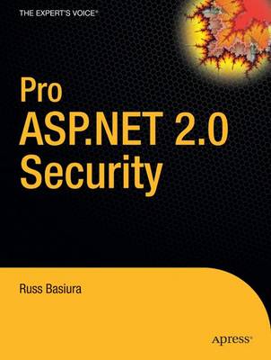 Book cover for Pro ASP.NET 2.0 Security