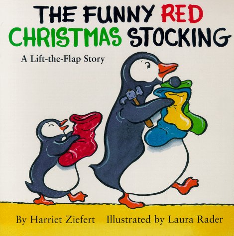 Book cover for The Funny Red Christmas Stocking