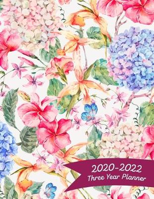 Book cover for 3 Year Monthly Planner 2020-2022