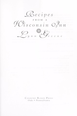 Cover of Recipes from a Wisconsin Inn