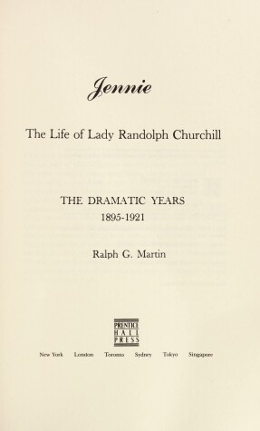 Book cover for Jennie