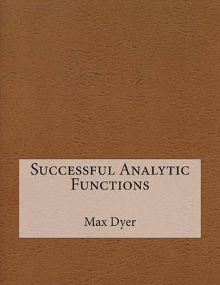 Book cover for Successful Analytic Functions