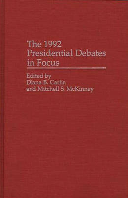 Book cover for The 1992 Presidential Debates in Focus