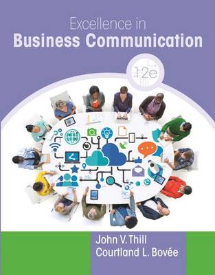 Book cover for Excellence in Business Communication Plus Mylab Business Communication with Pearson Etext -- Access Card Package