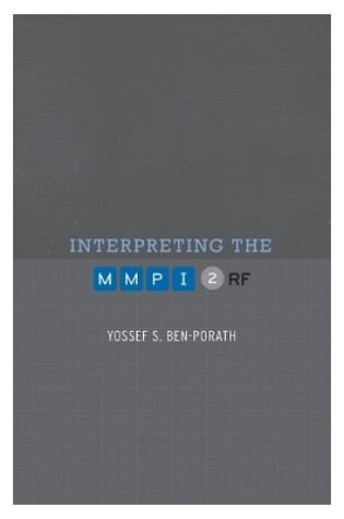 Cover of Interpreting the MMPI-2-RF