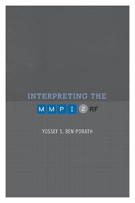 Book cover for Interpreting the MMPI-2-RF