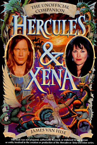 Book cover for "Hercules" and "Xena"
