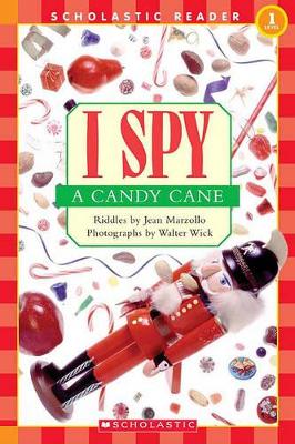 Book cover for I Spy a Candy Cane