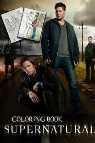 Cover of Supernatural Coloring Book