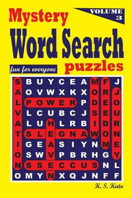 Book cover for Mystery WORD SEARCH Puzzles Volume 3