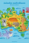 Book cover for Animales australianos libro para colorear 1