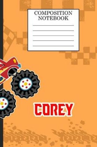 Cover of Compostion Notebook Corey