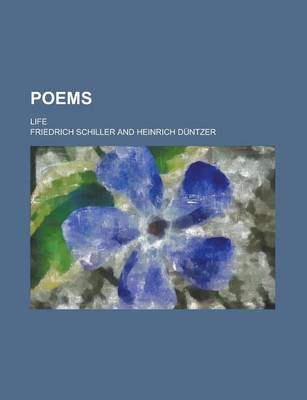 Book cover for Poems; Life