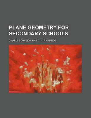 Book cover for Plane Geometry for Secondary Schools