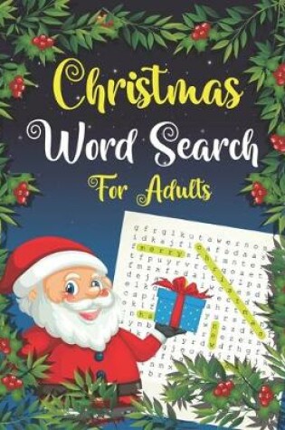 Cover of Christmas Word Search For Adults