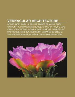 Cover of Vernacular Architecture