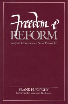 Book cover for Freedom & Reform