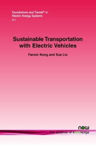 Cover of Sustainable Transportation with Electric Vehicles