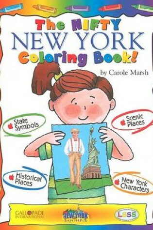 Cover of The Nifty New York Coloring Book!