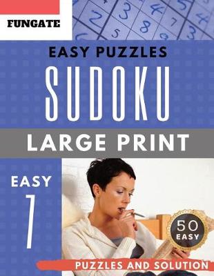 Book cover for Easy Puzzles Sudoku Large Print