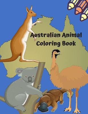 Cover of Australian Animal Coloring Book