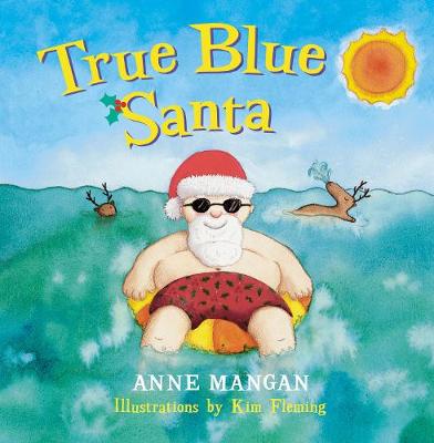 Book cover for True Blue Santa