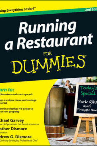 Cover of Running a Restaurant For Dummies