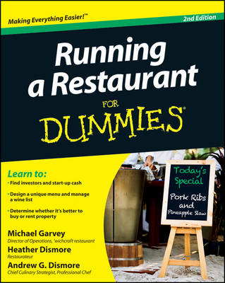 Book cover for Running a Restaurant For Dummies