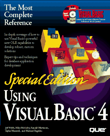 Cover of Using Visual Basic Special Edition