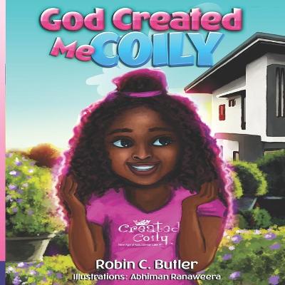 Book cover for God Created Me Coily