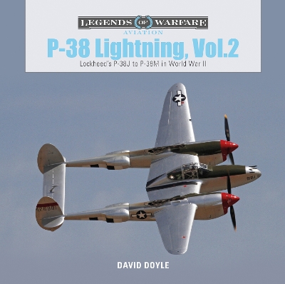 Book cover for P-38 Lightning Vol. 2: Lockheed's P-38J to P-38M in World War II